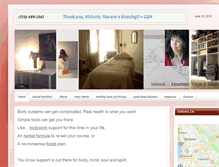 Tablet Screenshot of healingtuneup.com